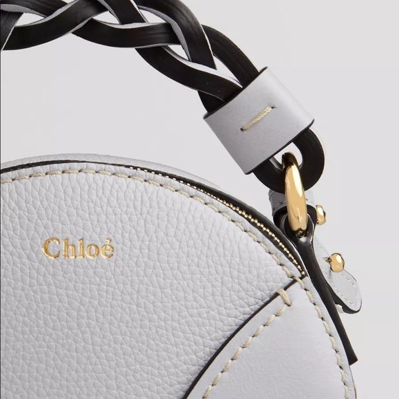 Chloe Handbags - Chloe Mini Round Daria Bag in Cloud EUC